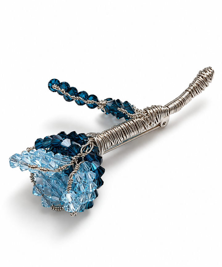 Rosebud Boutonniere Pin