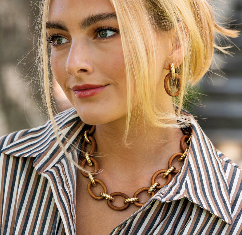 Earth Goddess Link Necklace
