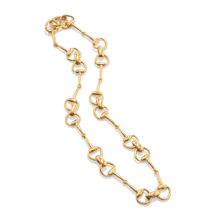 Equestrian Snaffle Bit Chain Necklace