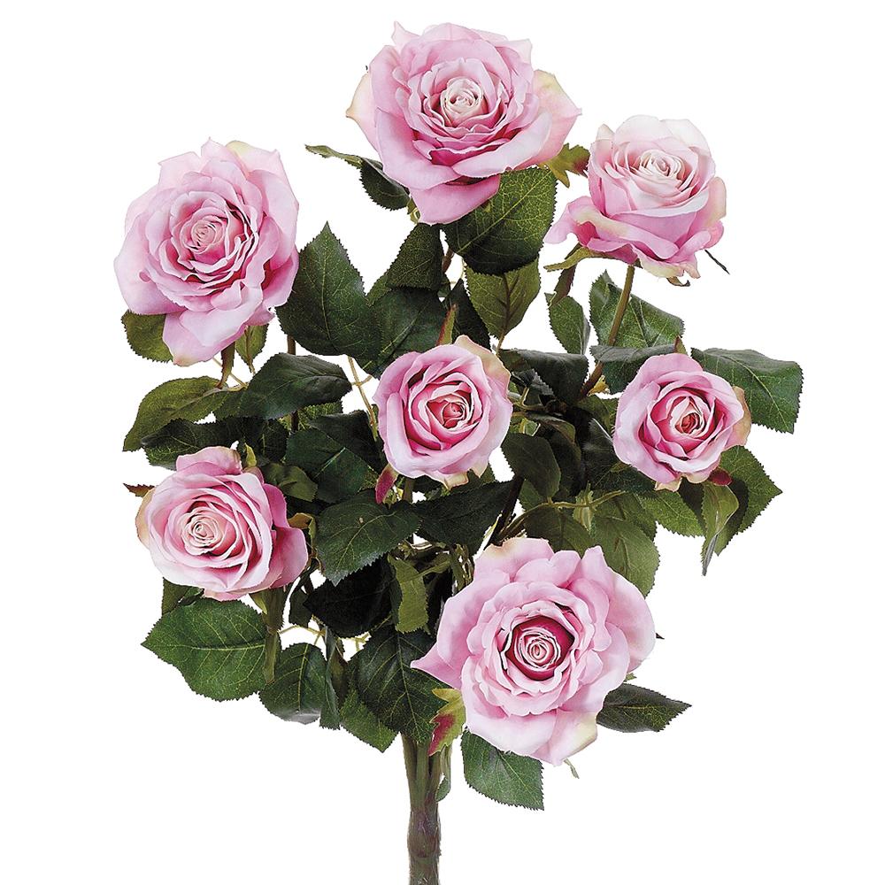 Bunch Pink Roses Pick