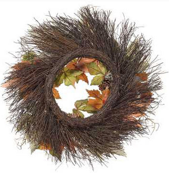 Maple Pinecone Wreath