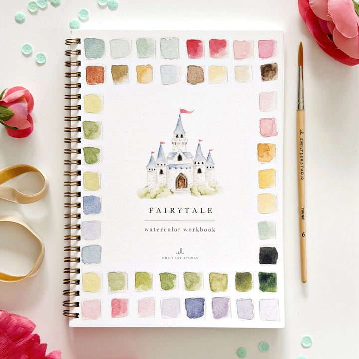 Kids Watercolor Workbook