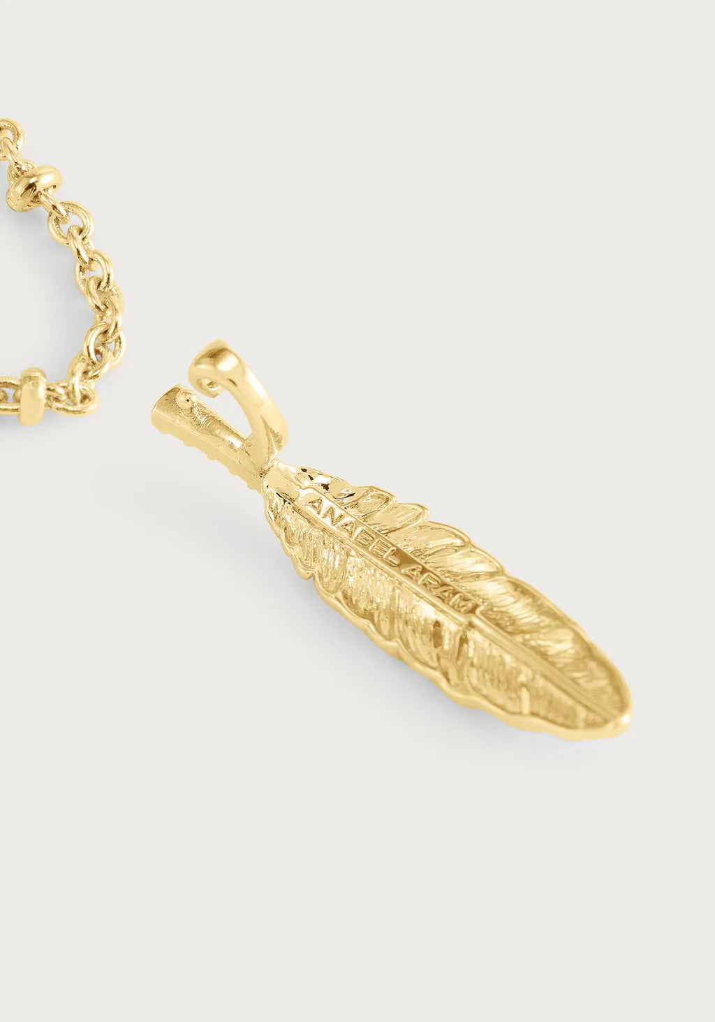 Feather Small Pendant Necklace