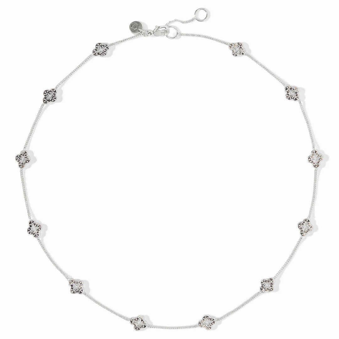 Florentine Demi Delicate Station Necklace