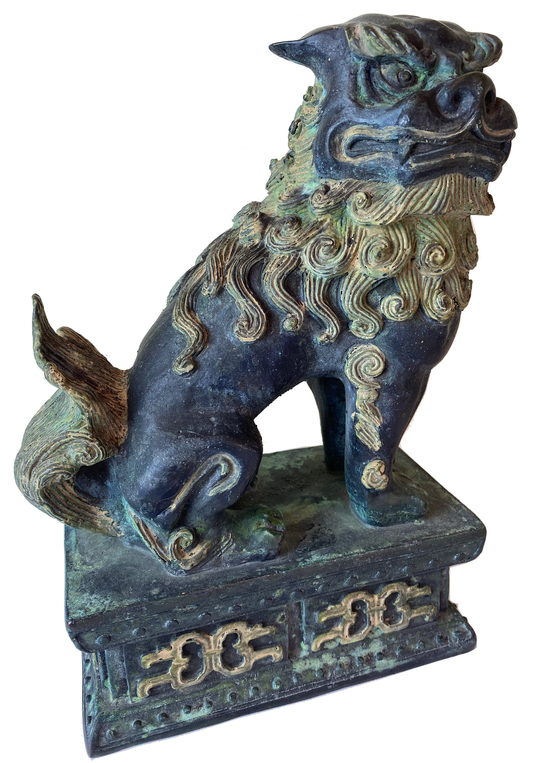 Pair of Bronze Foo Dogs