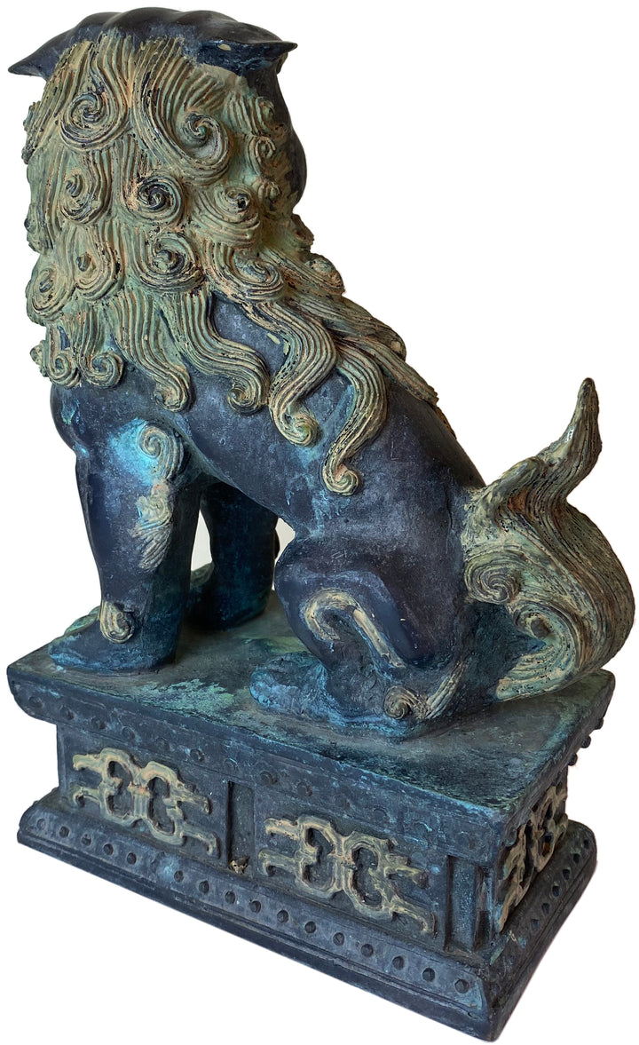 Pair of Bronze Foo Dogs