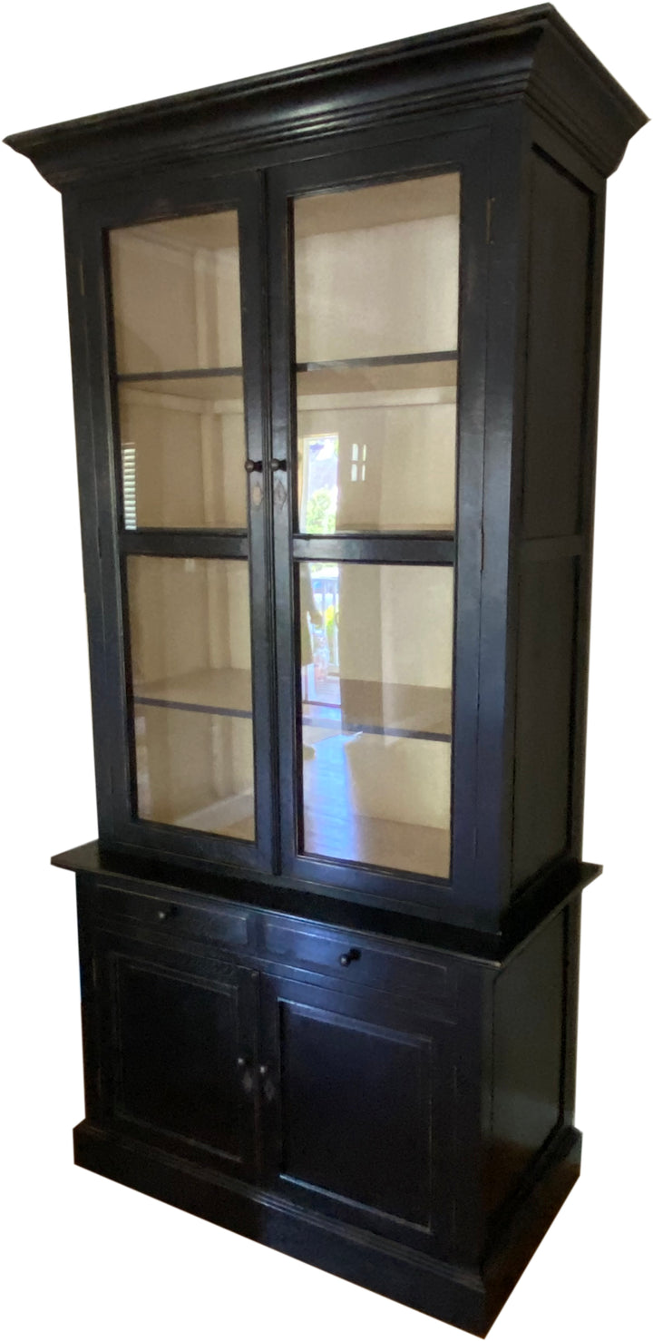 Black Painted Vitrine