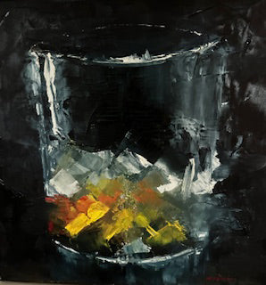 "Nightcap" - Original Oil on Linen