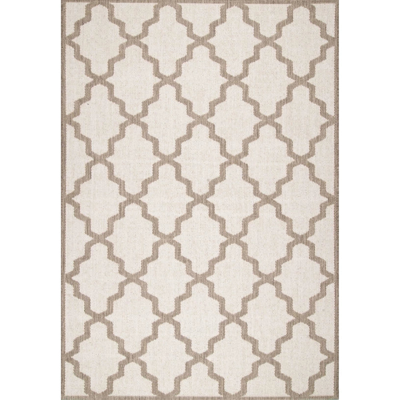 Gina Outdoor Moroccan Trellis Area Rug