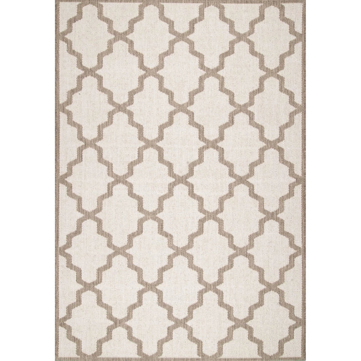 Gina Outdoor Moroccan Trellis Area Rug