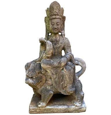 Vintage Goddess Guanyin Garden Statue