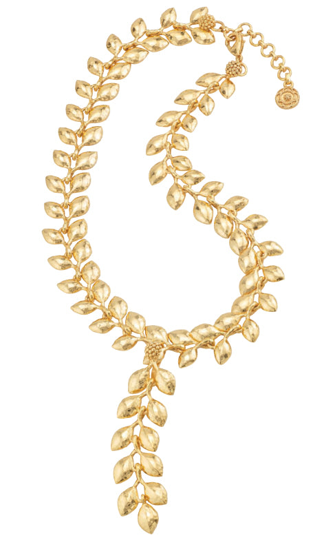 Golden Laurel Convertible Necklace