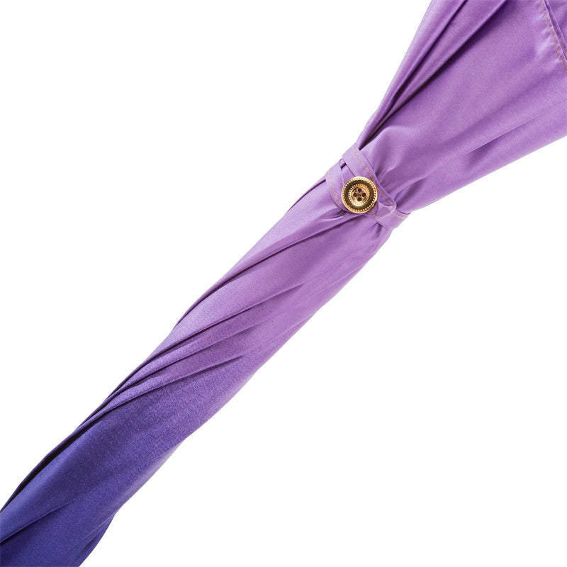 Umbrella - Golden Skull with Purple Ombre