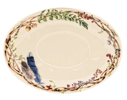 Forest Walk Sauce Boat and Stand