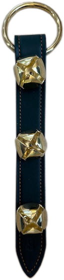 Wide Stitch 12 in Strap with 3 Brass Bells