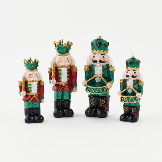 Nutcracker Candles, Set of 2