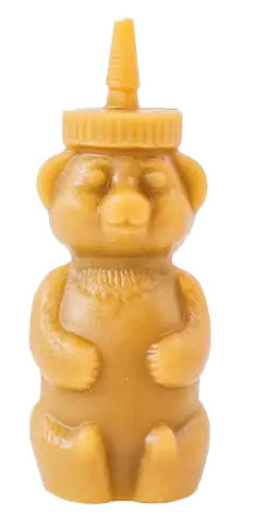 Beeswax Honey Bear Candle