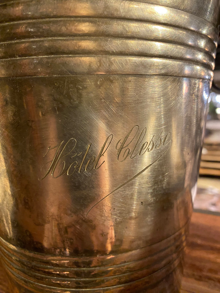 HÔTEL Silver Vintage Champagne Bucket