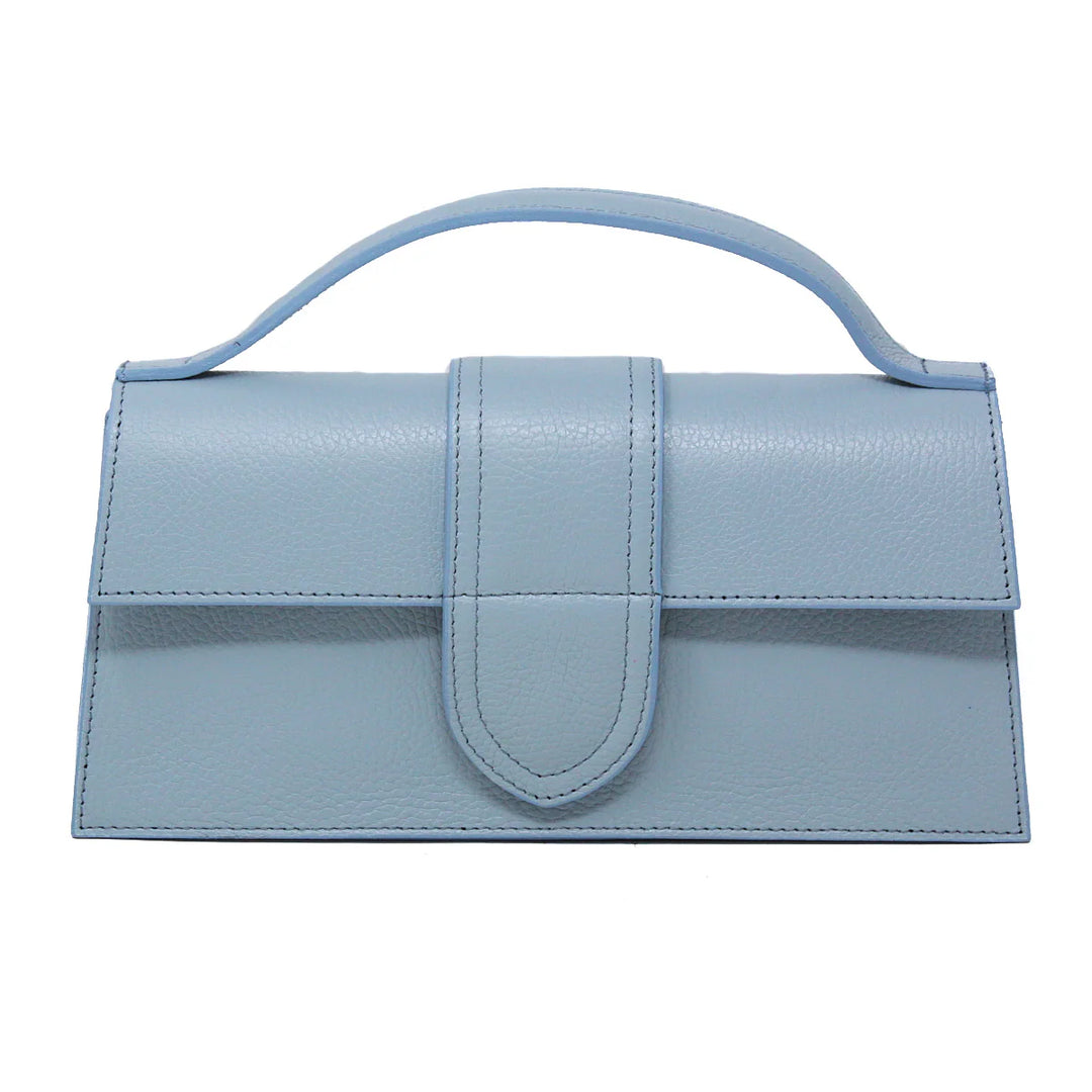 Italian Leather Top-Handle Bag