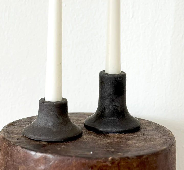 Mina Tall Taper Candle Holder