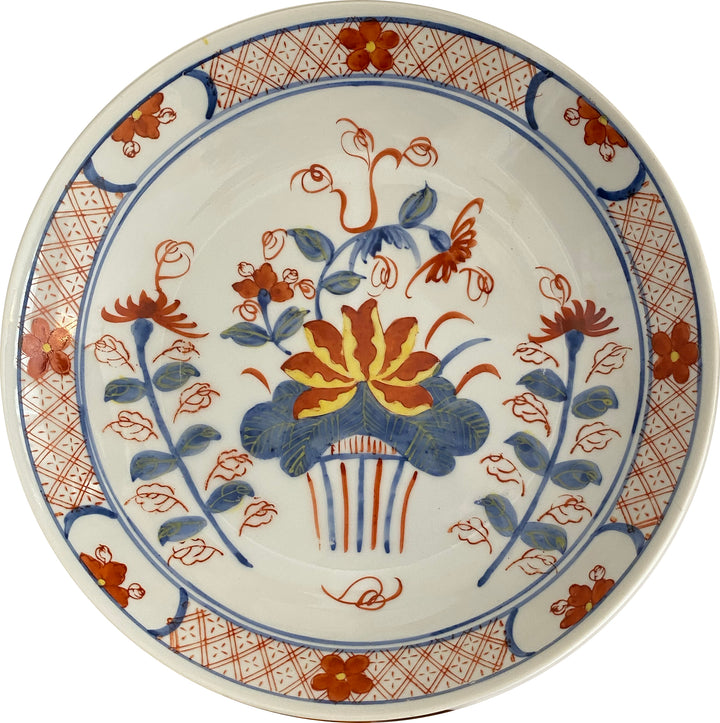 Imari-Style Porcelain Plate
