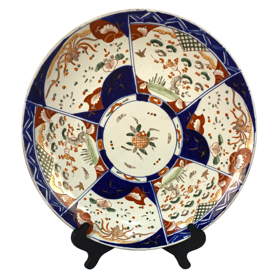 Large Japanese Imari Plate