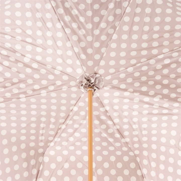 Umbrella - Ivory with Polka Dots
