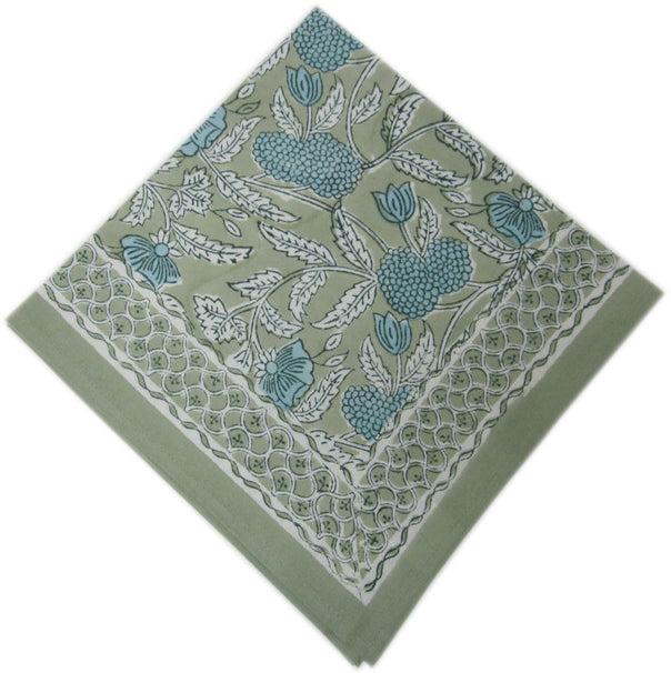 Block Printed Napkins Set of 6