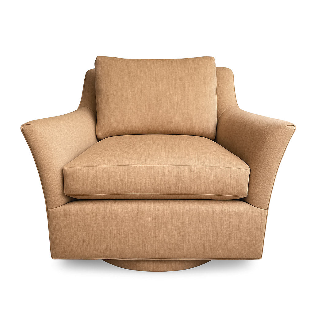Pair of Jessica Charles Swivel Chairs