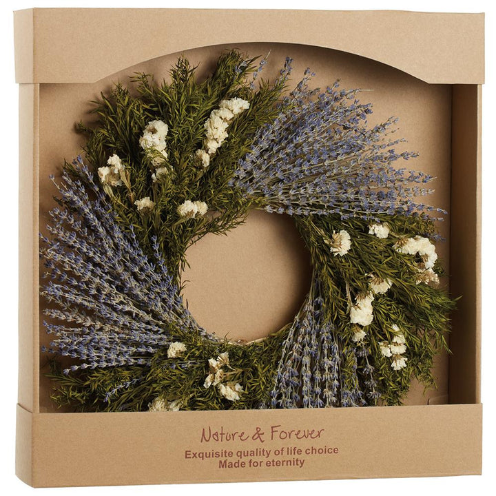 Lavender and Statice Wreath