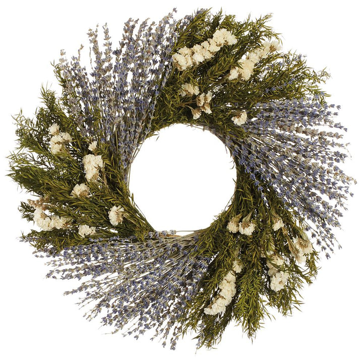 Lavender and Statice Wreath
