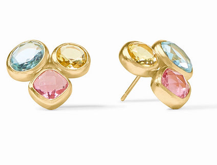 Kaleidoscope Statement Stud