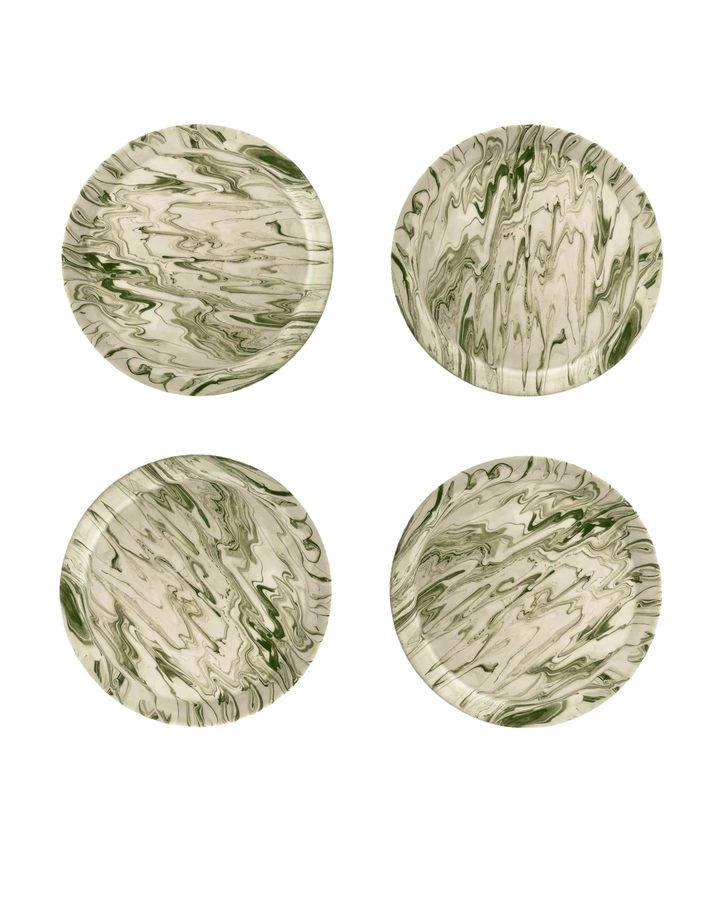 Marbled Dinner Plate - Set/4