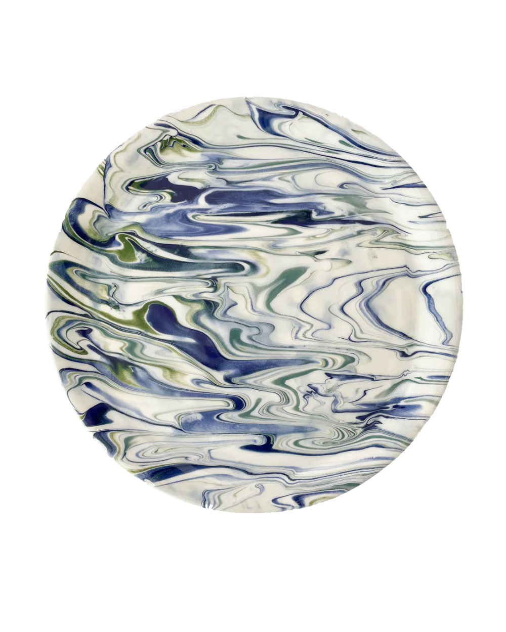 Marbled Dinner Plate - Set/4