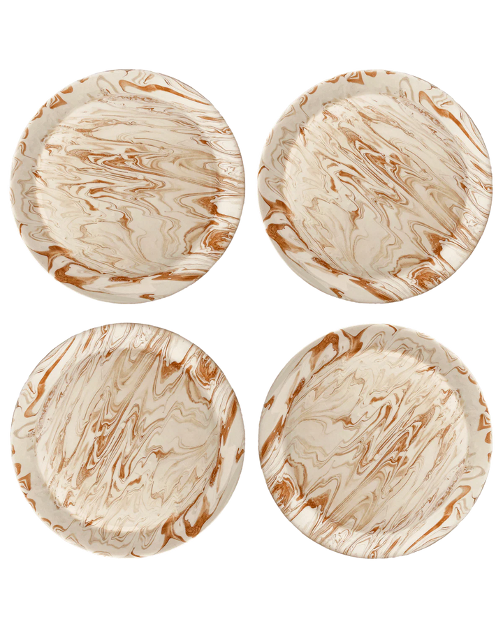 Marbled Dinner Plate - Set/4