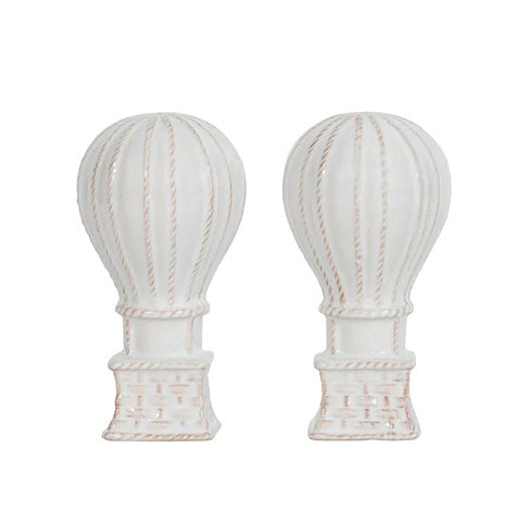 L'Amour Toujours Hot Air Balloon Salt & Pepper Shakers