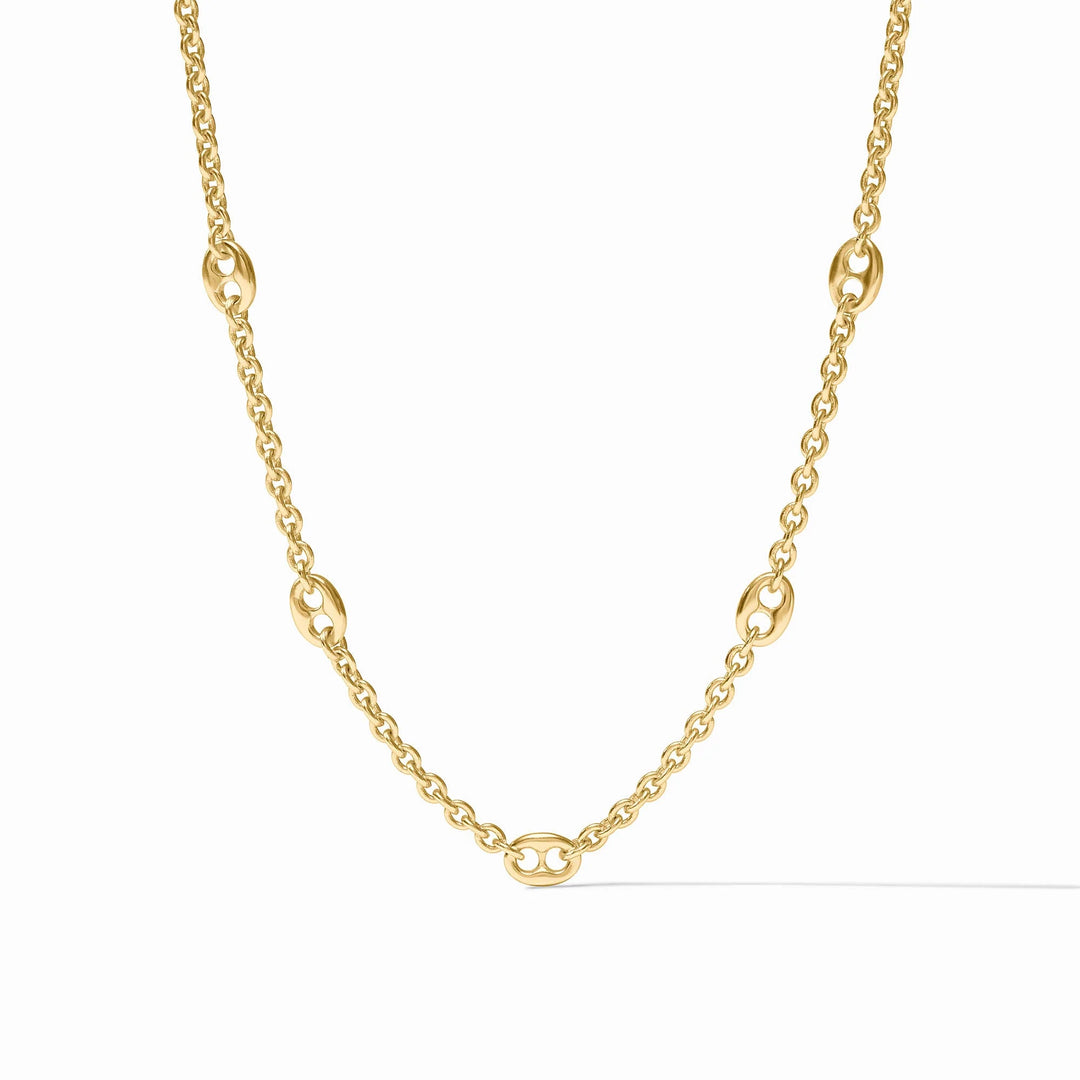 Laguna Delicate Station Necklace – Gold