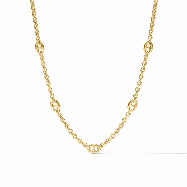 Laguna Delicate Station Necklace – Gold