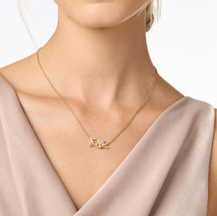 Laurel Delicate Station Necklace