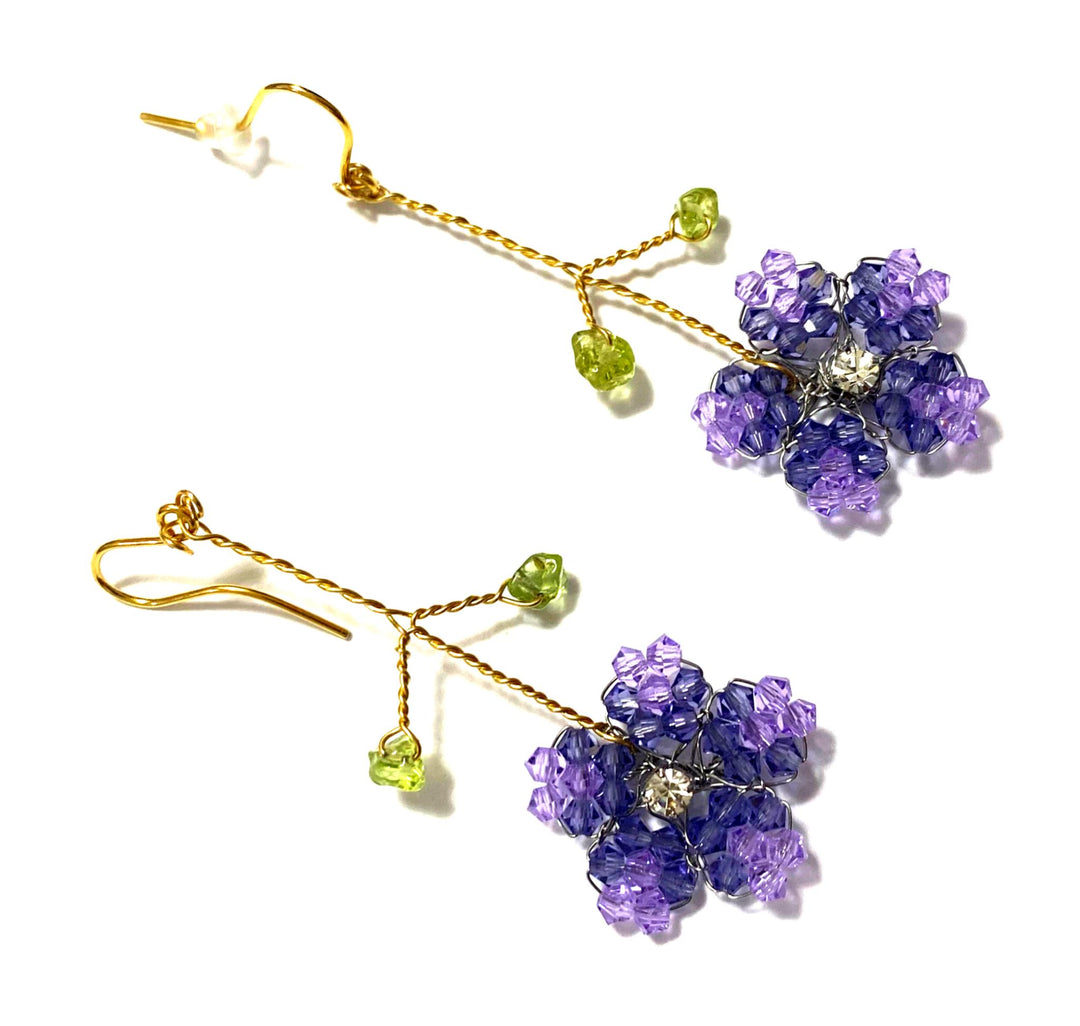 Floral Twist Earrings
