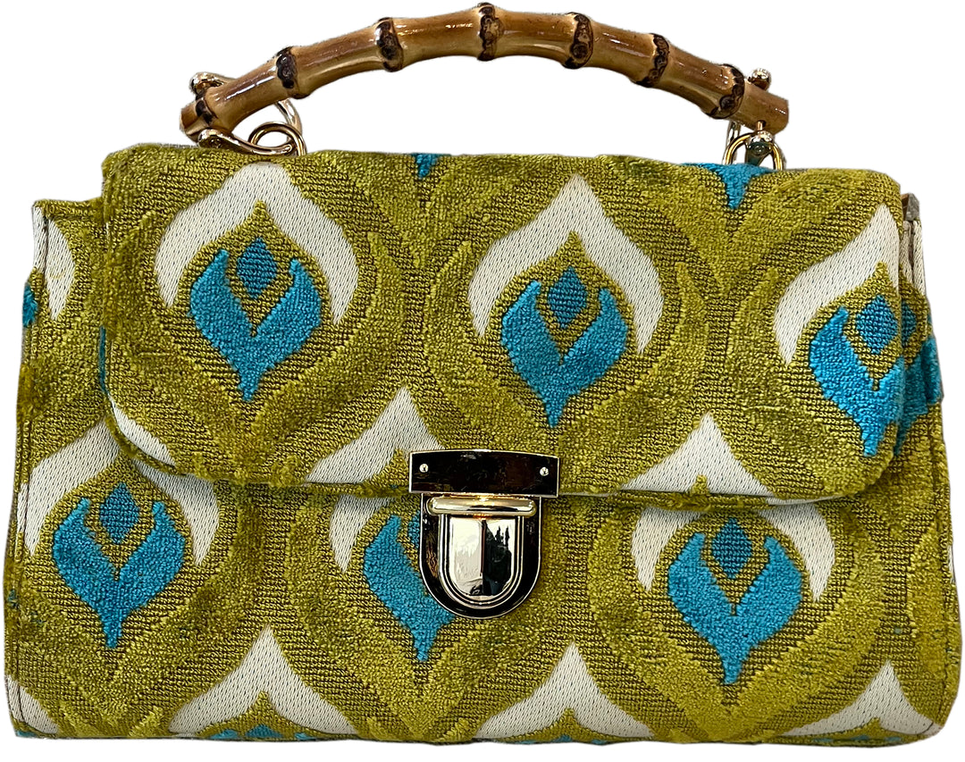 Lilly Bamboo Handle Bag