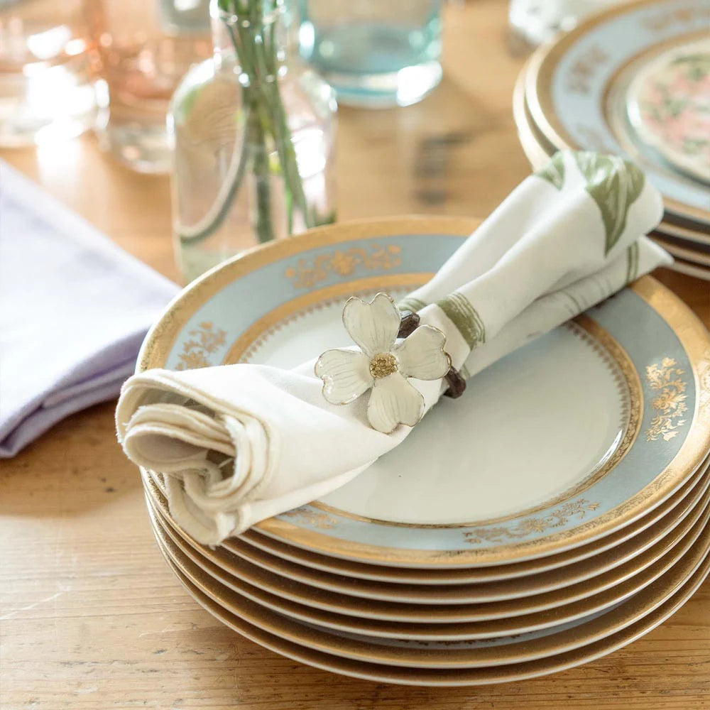 Storytime Dahlias Dinner Napkins - Set of 4
