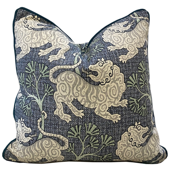 Pillow 21 - Lionheart Indigo