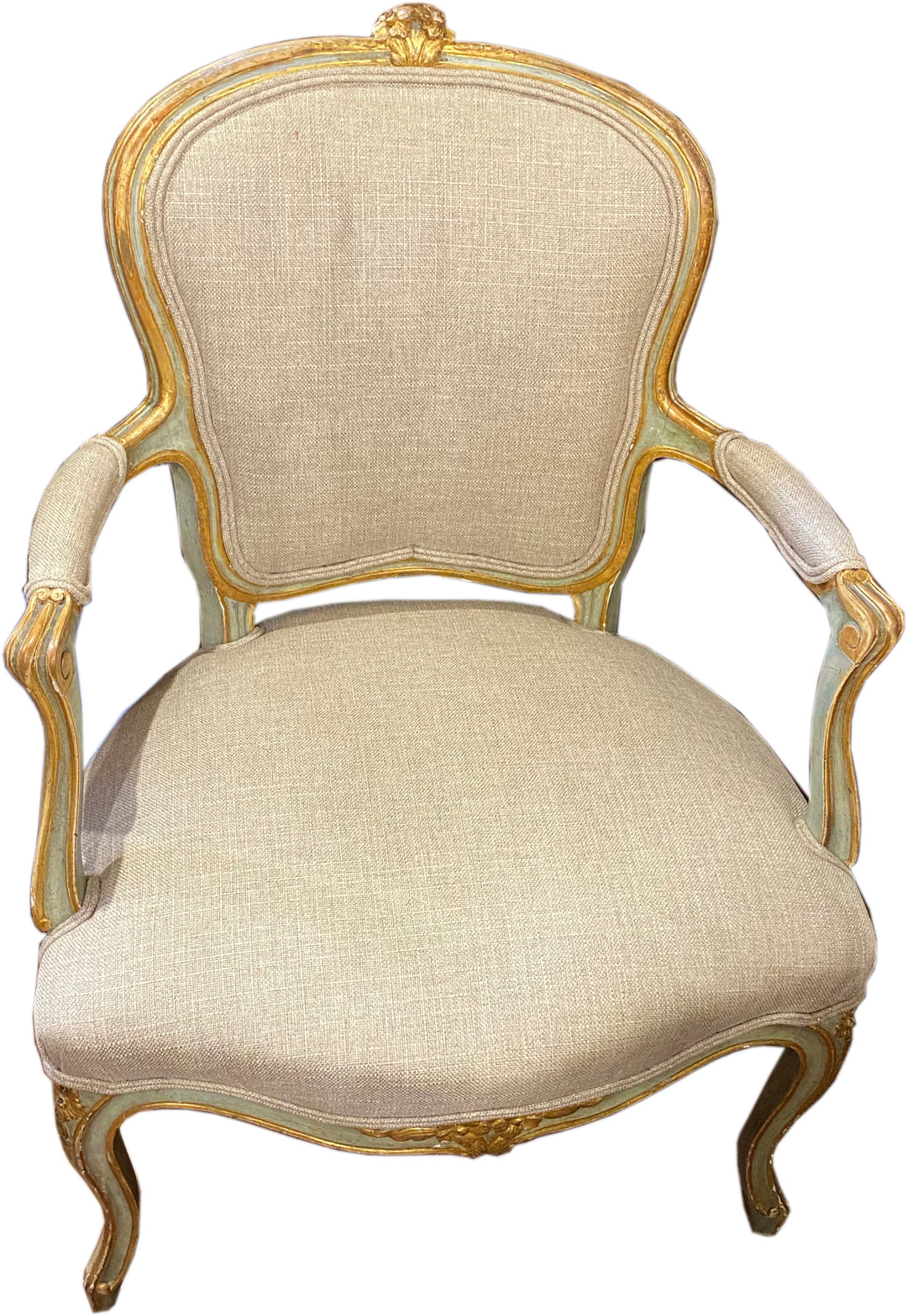 Pair of Louis XV-style Arm Chairs