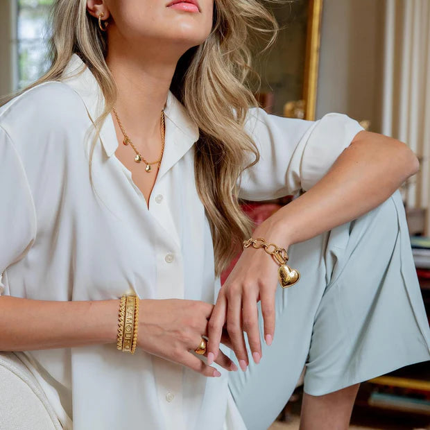 Love Petite Hinged Bangle