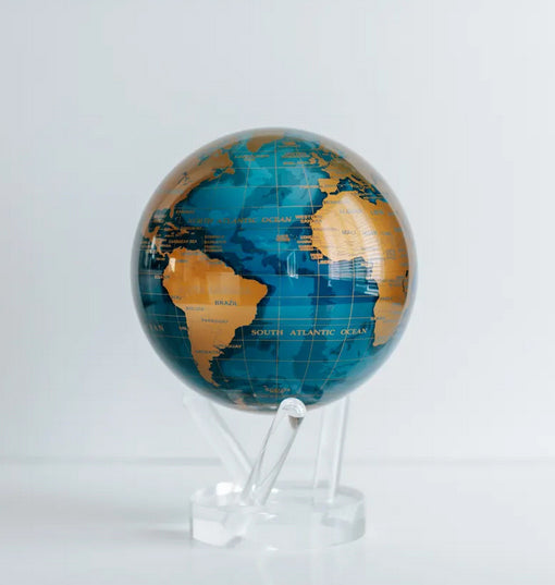 Blue and Gold Globe