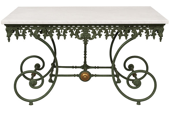 Marble Top French Pastry Table