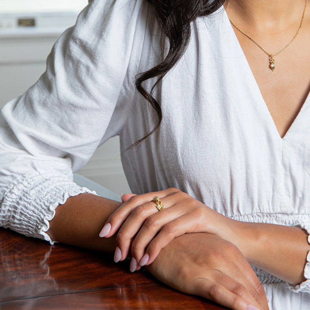 Meadow Walk Ladybug Ring