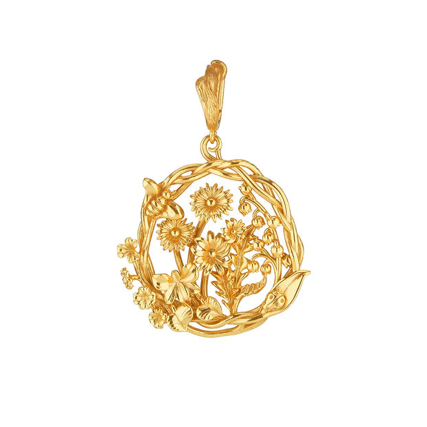 Meadow Wildflower Pendant