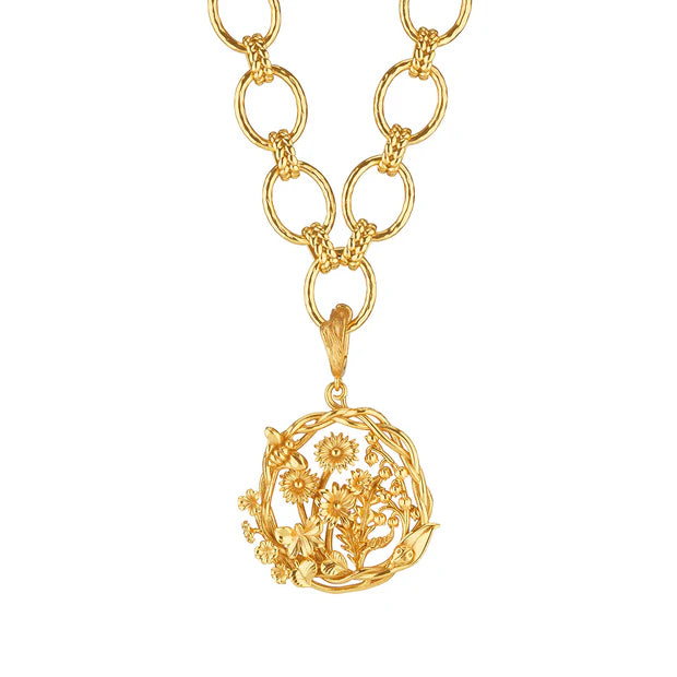 Meadow Wildflower Pendant